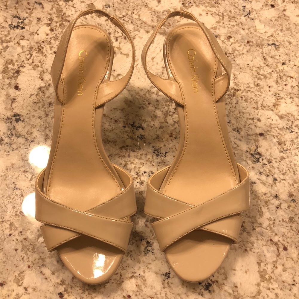 Calvin Klein Slingback Sandals Size 6.5